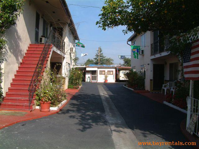 front of unit